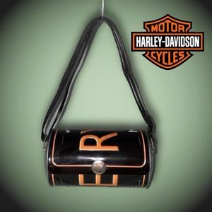 Harley Davidson Metal License Plate Bag